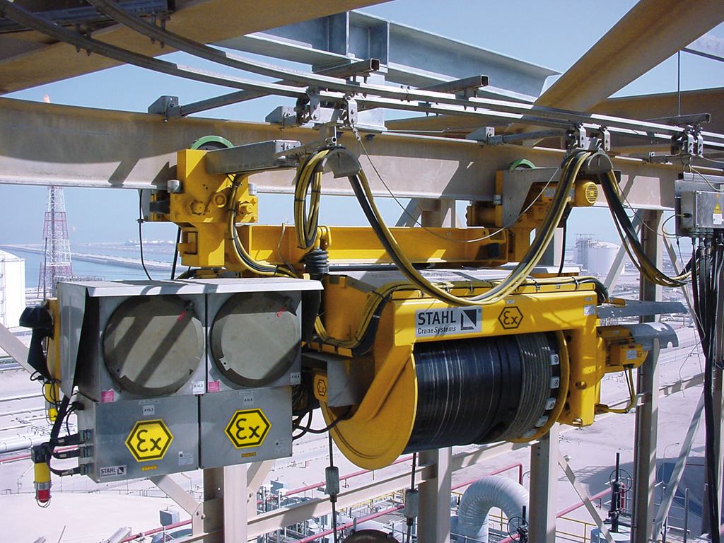 ZENTRATEC, polipastos para el manejo de materiales