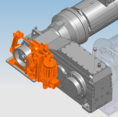 2nd brake SHWF8 2 ch